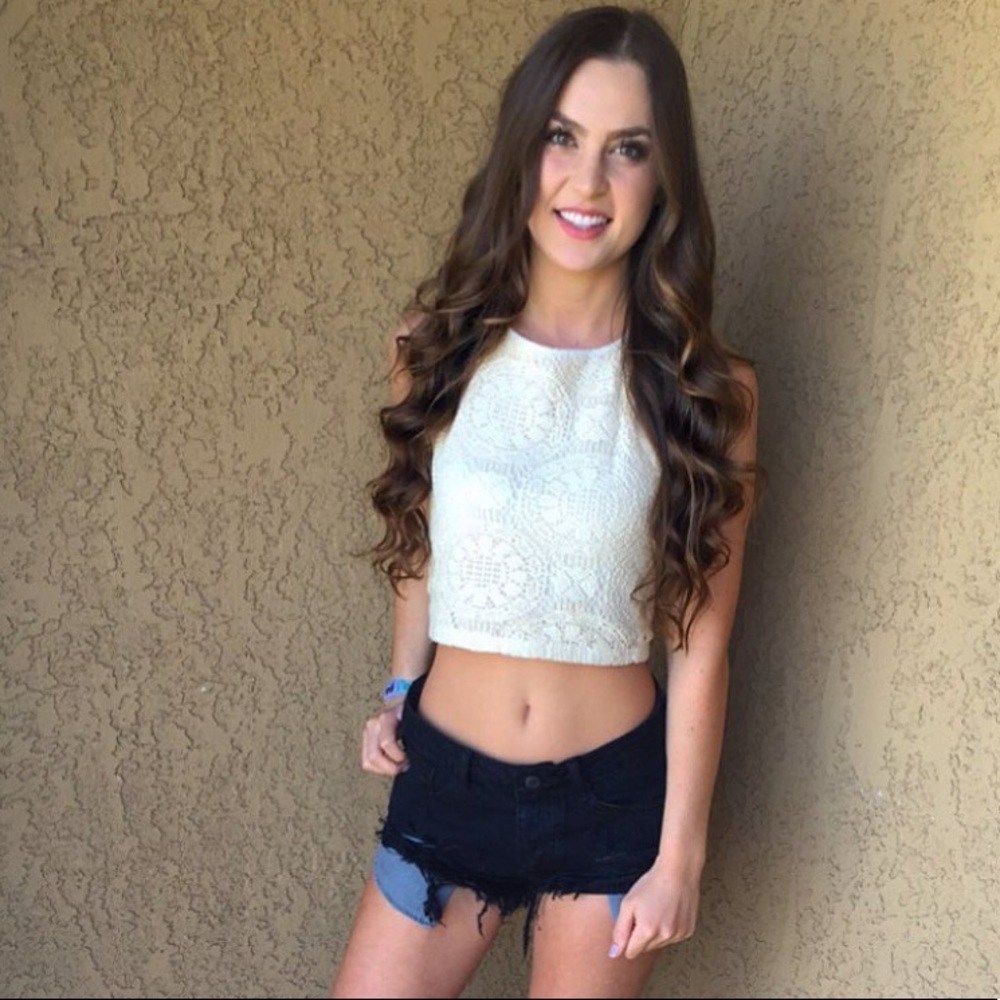 Crochet halter top